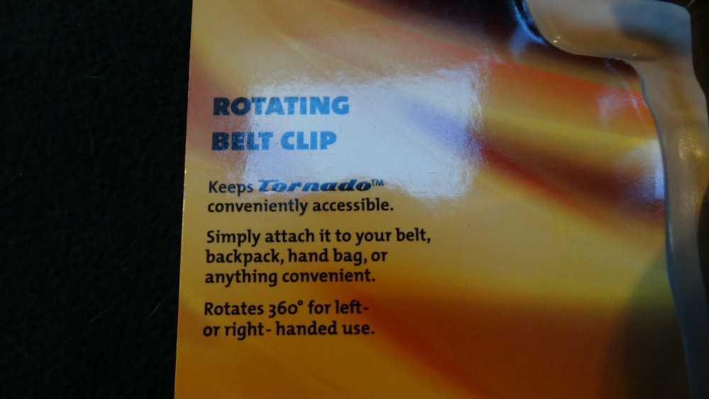 TORNADO PERSONAL DEFENCE SYSTEMS - ROTATING BELT CLIP - THD003