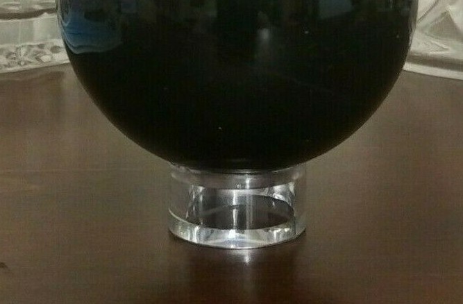 1 Sphere/Egg Display Stand Ring w/A Mirror Inside