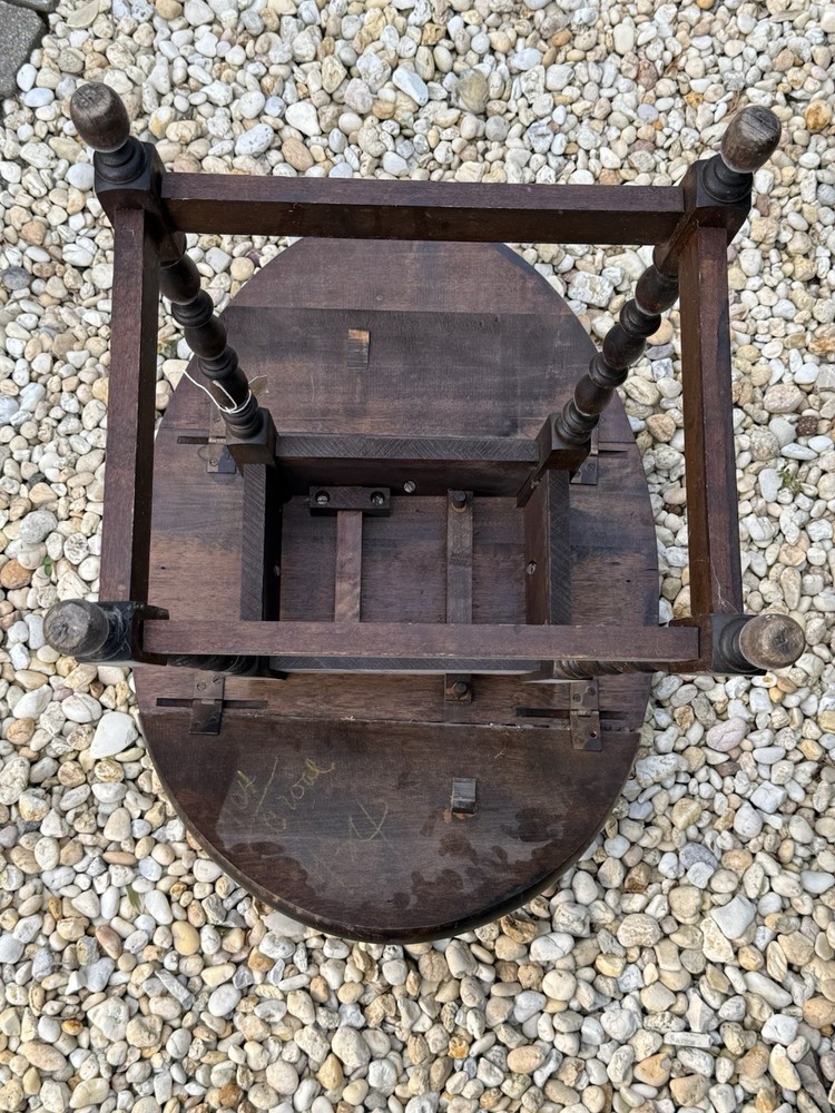Antique drop leaf Solid Wood coffee table
