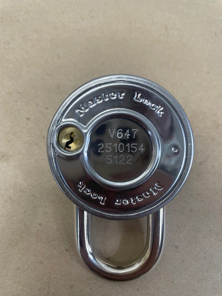 MasterLock V647 Combination Padlock - Lot of 2