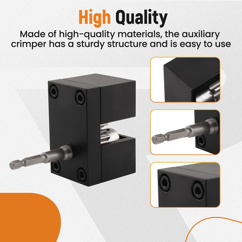 Impact Power Assisted Crimper Replacement Impact Driver Crimp Galvanized Steel