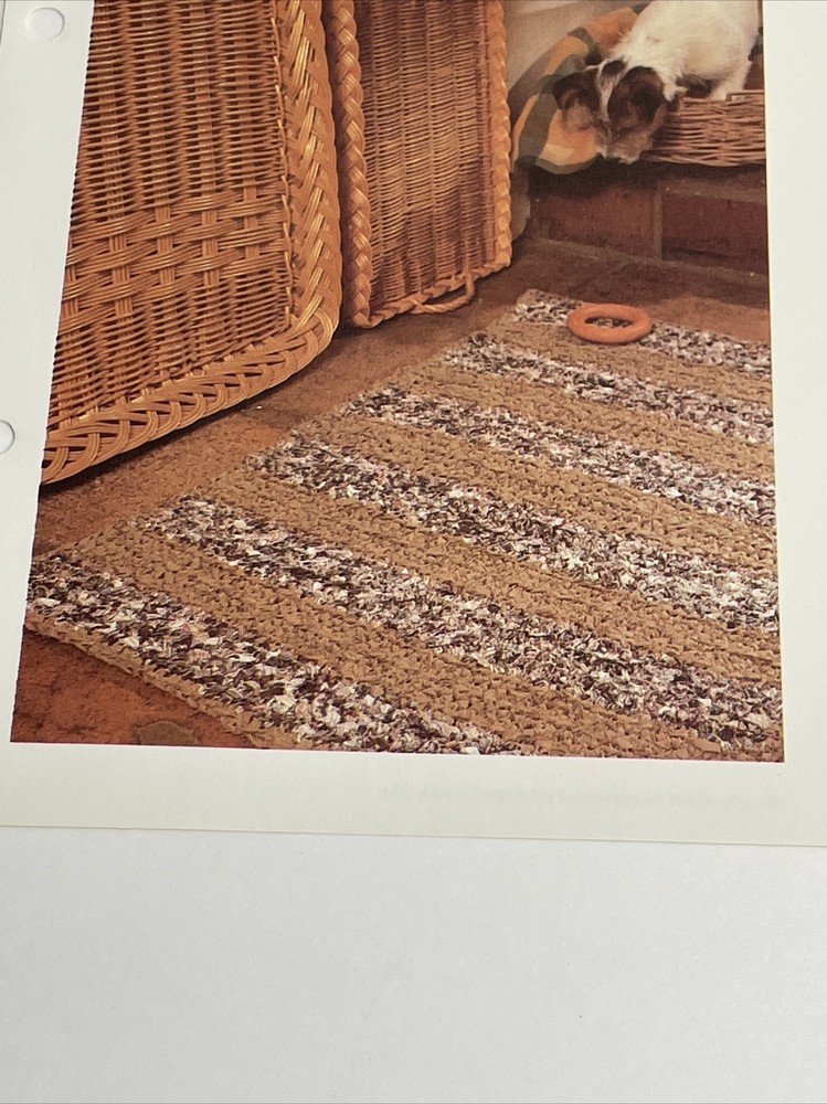 Marshall Cavendish Rustic Rug Crochet Pattern