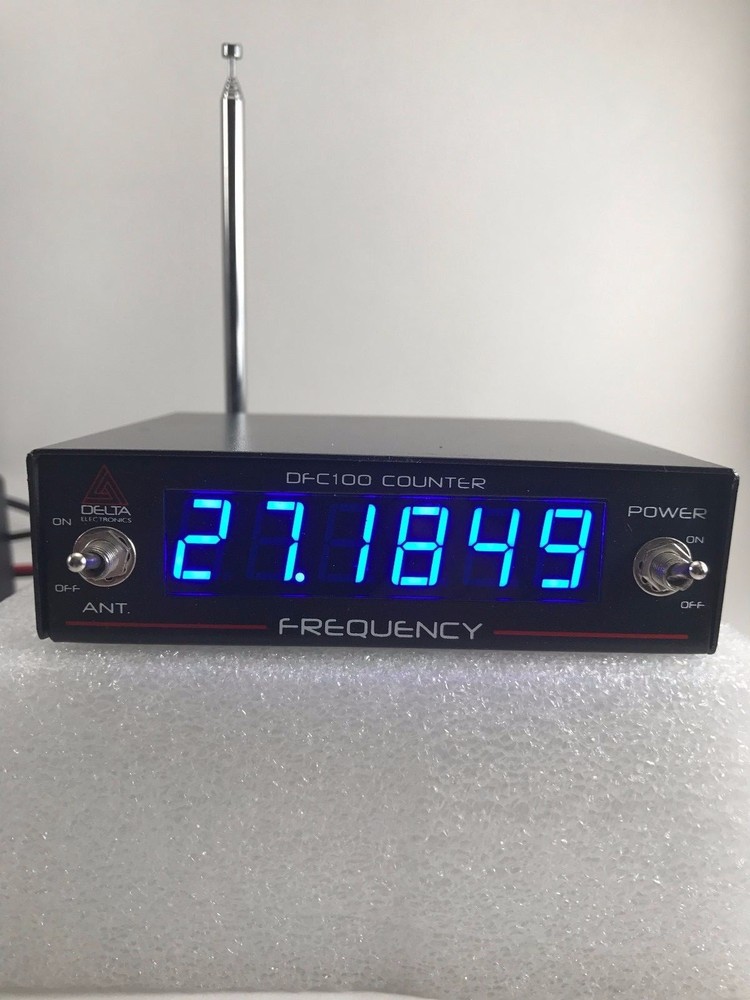 DELTA DFC100 WIRELESS or INLINE 6 DIGIT PRECISION FREQUENCY COUNTER CB Radio