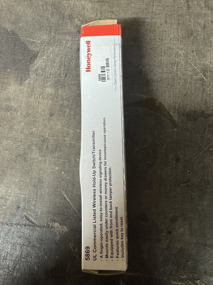 Honeywell 5869 UL Commercial Wireless Hold-Up Switch / Transmitter