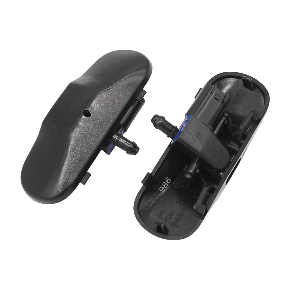 Pair Heated Windshield Washer Spray Nozzle For VW Golf Jetta Bettle Touarge Eos