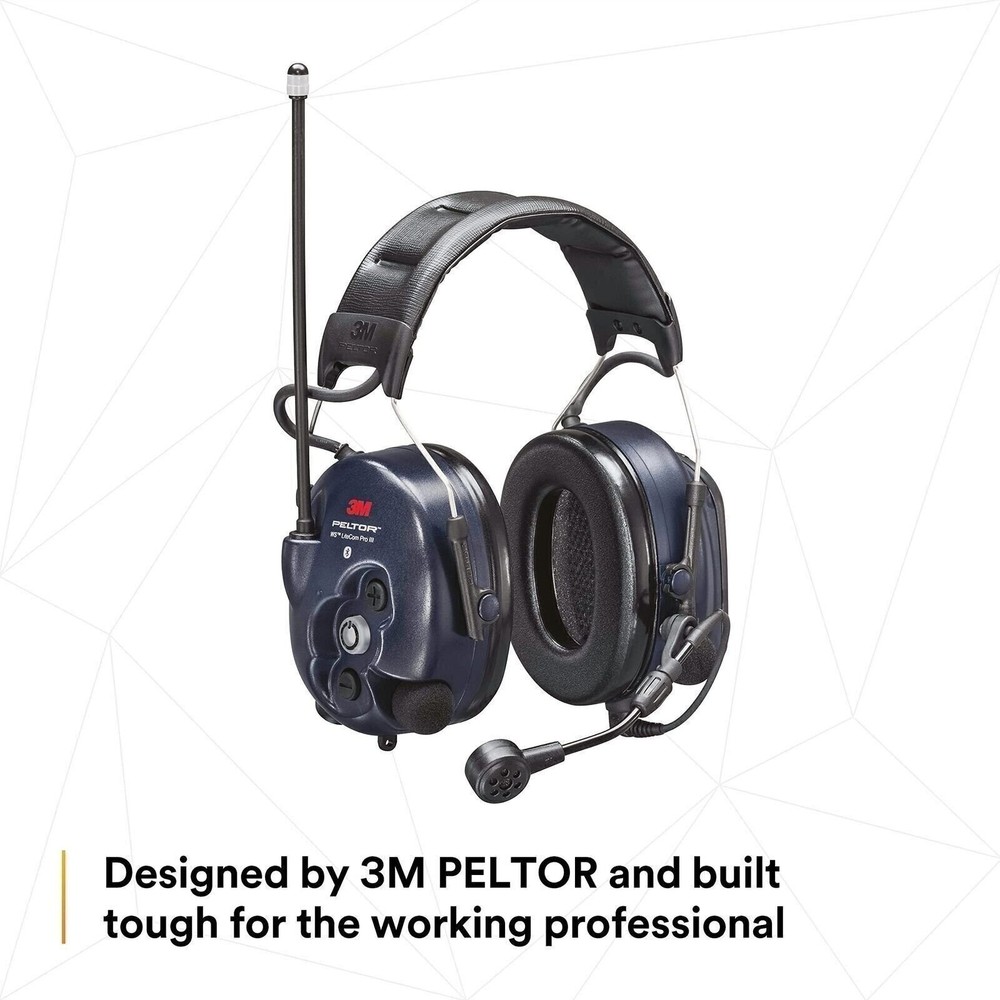 3M PELTOR LiteCom PRO III Headset, Headband, Professional Grade