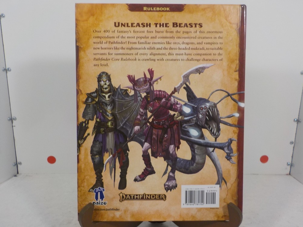 A714 Pathfinder Second Edition Bestiary - RPG - D&D