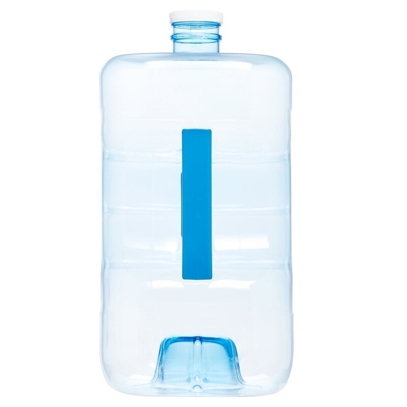 Stackable Refillable Water Gallon Container BPA Free Easy Grip Handle Transport