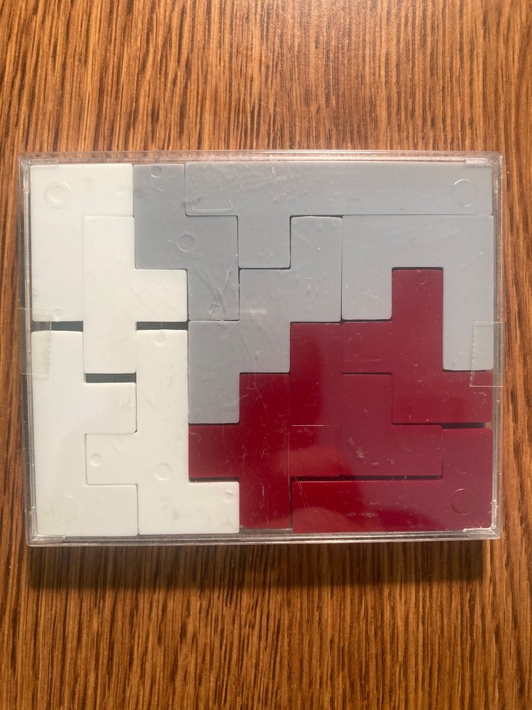 Six Plastic Tangrams