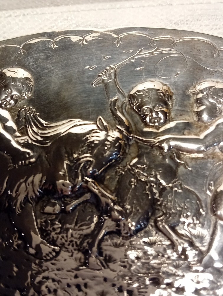Solid Silver Box 19th Century German, Superb and Very Large.
