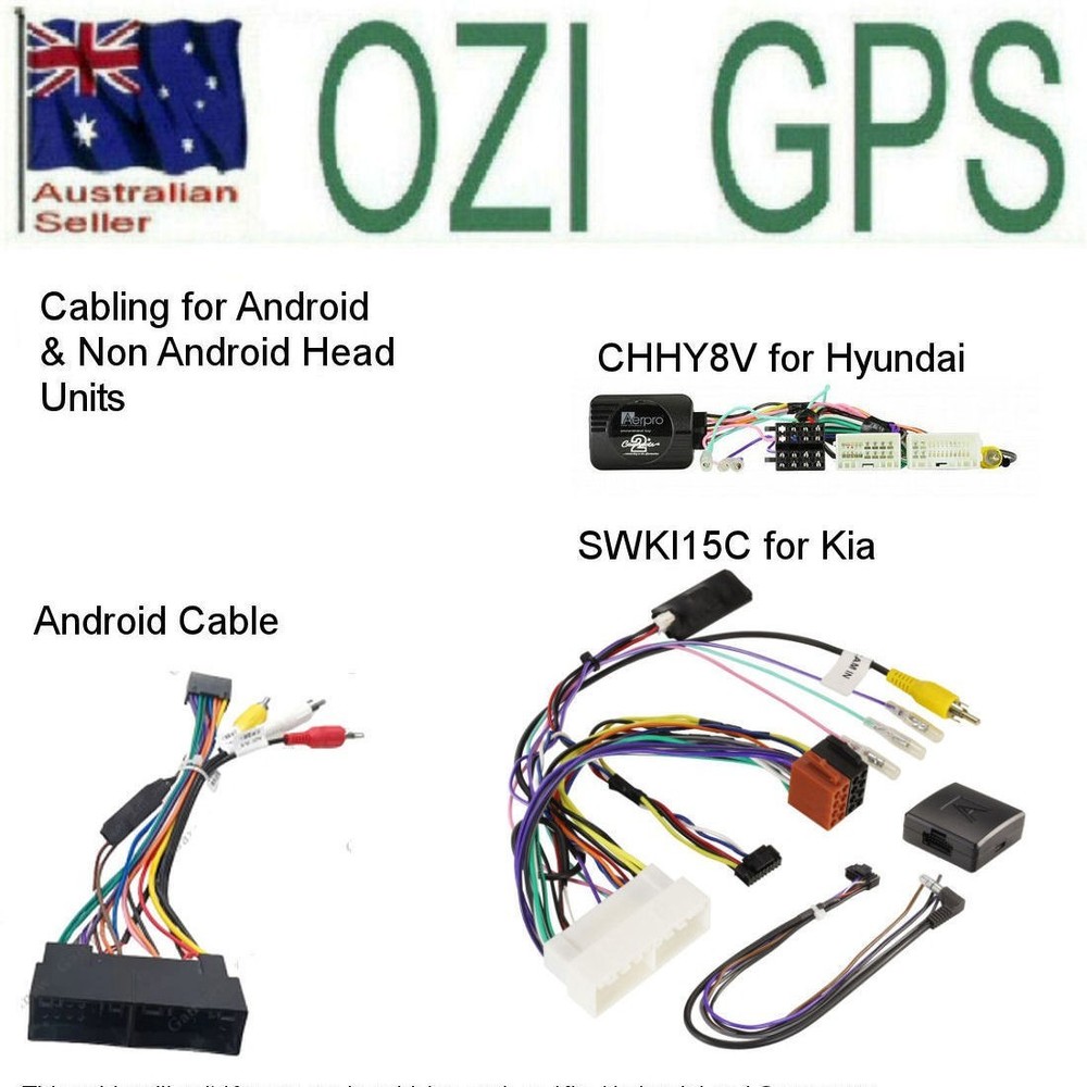 HYUNDAI ILOAD 2015-2017     POWER STEERING ANTENNA CABLES  FOR NEW HEAD UNIT