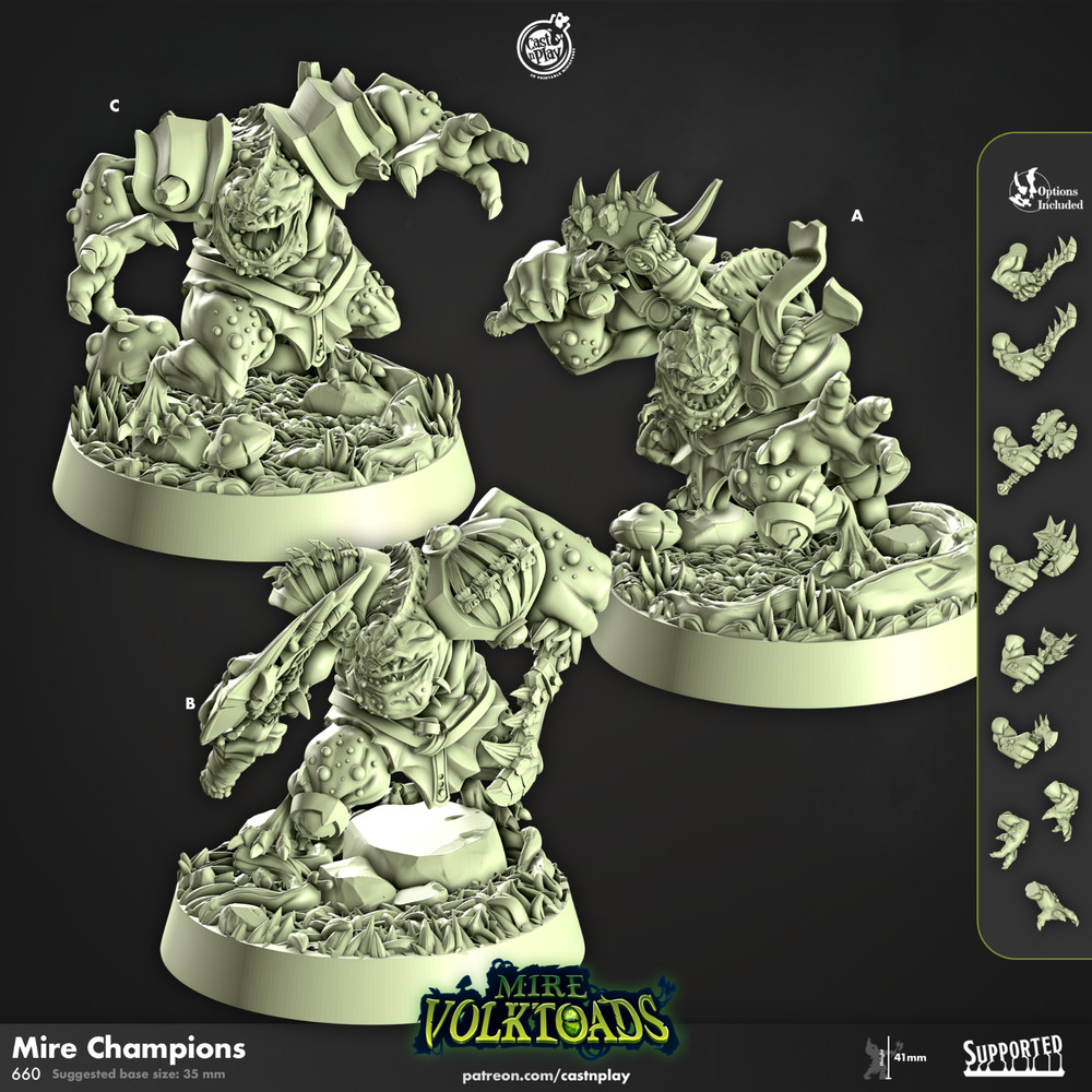 Mire Toad Champions | CastnPlay |