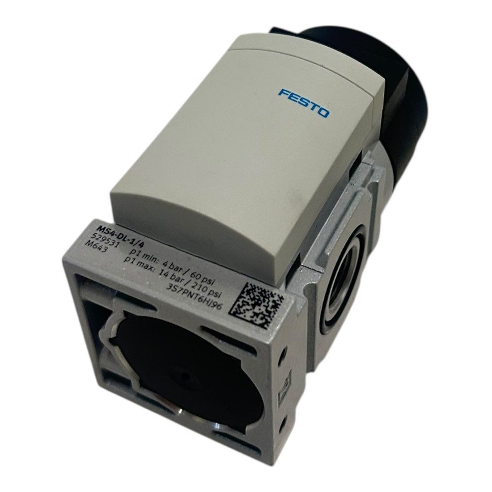 Festo Pressure Control Valve Pneumatic Valve Adjustable Festo MS4-DL-1/4 529531