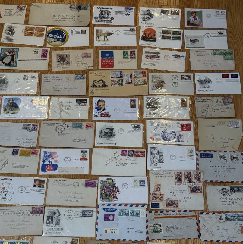 Wife Induced FDC's, Few Event, 1940’s - 2000’s! 100 Random Pull- Free Shipping!