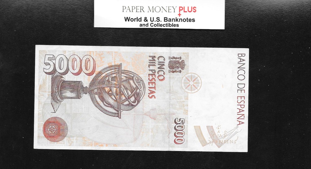 Spain 5000 Pesetas 1992