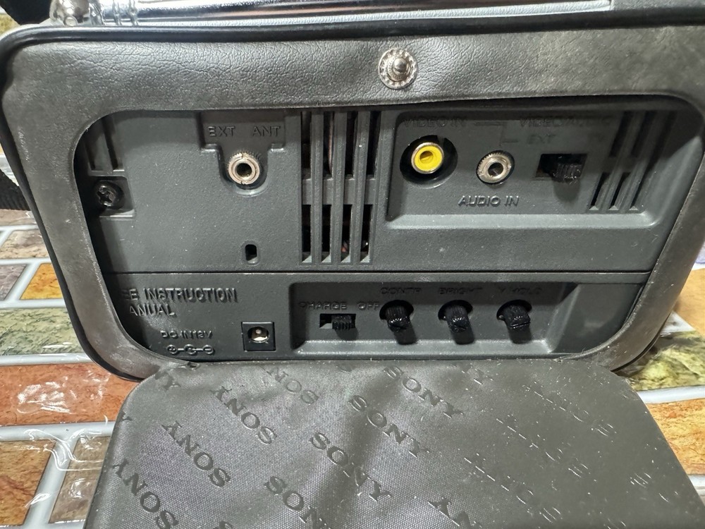 1970 Sony Portable TVs 1970 Untested