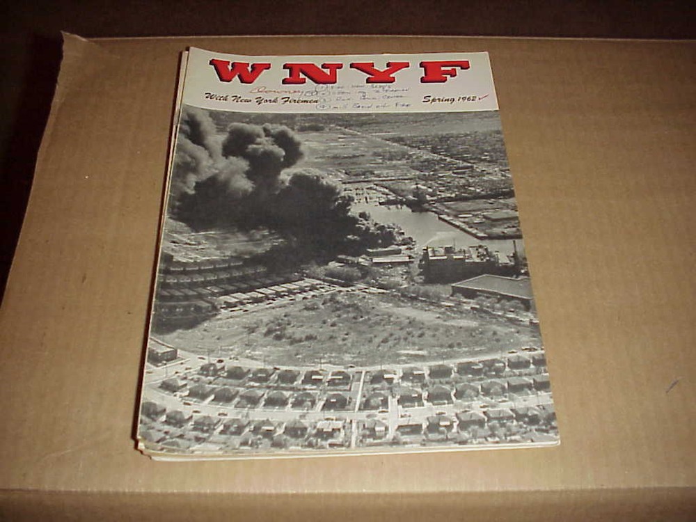FDNY, WNYF, Spring 1962,  Sinclair Terminal Fire
