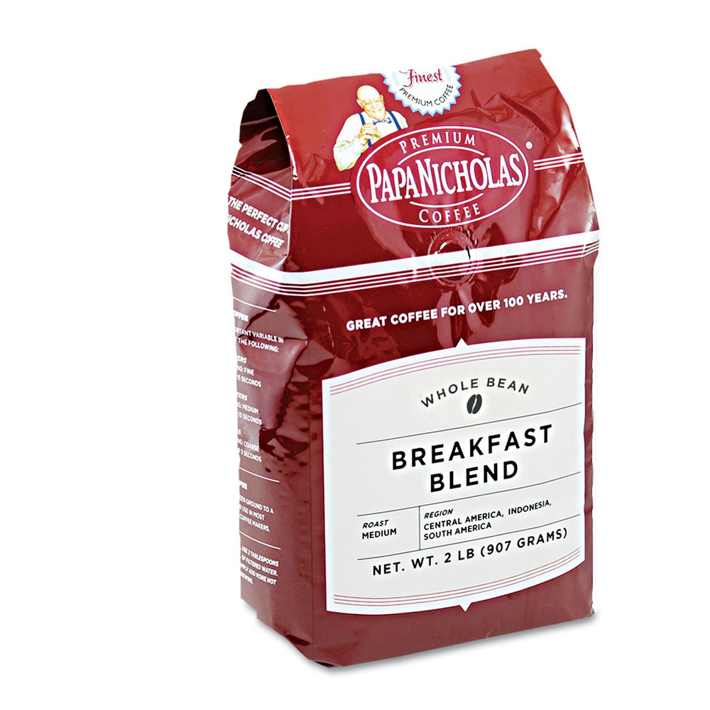 Whole Bean Coffee, Breakfast Blend, 28 Ounce