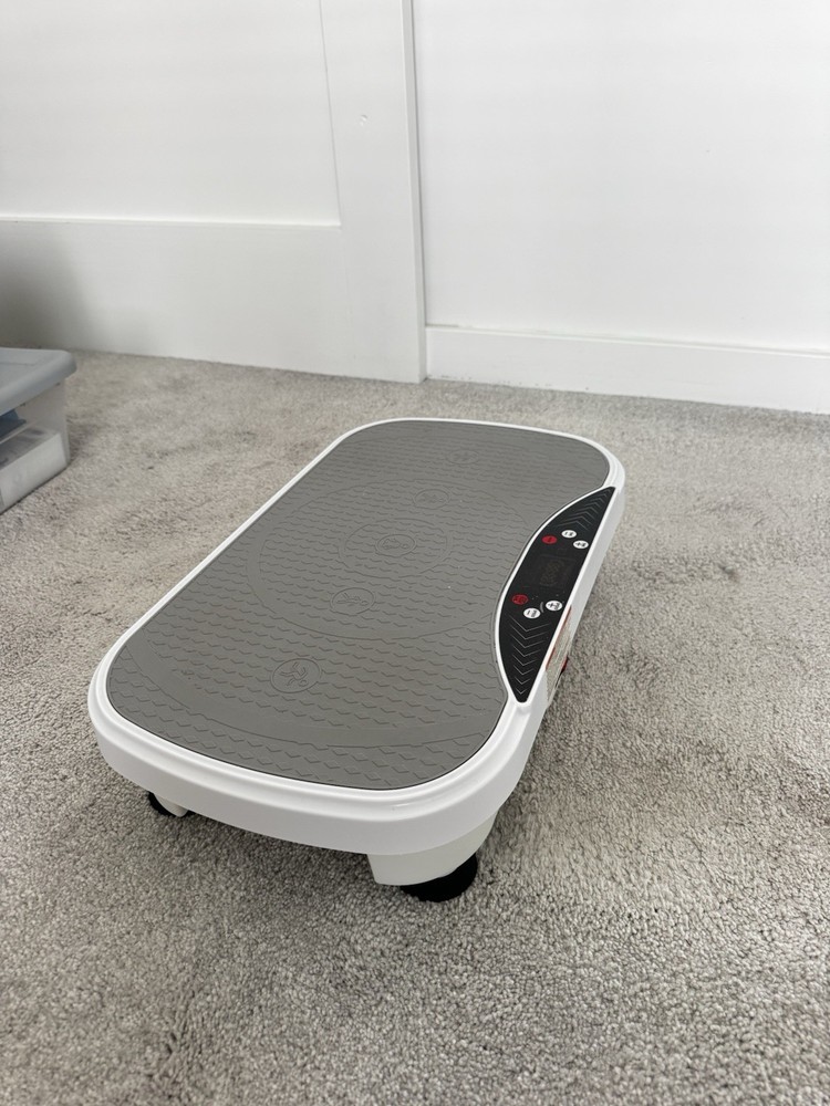 MERACH Vibration Plate Exercise Machine with LED Display and Bluetooth