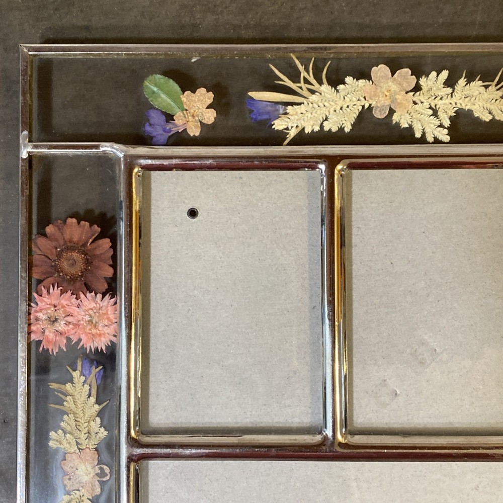 Pressed Flowers Glass Multi Size Picture Frame