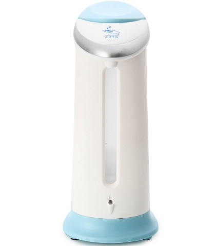 400ml Automatic Soap Dispenser Touchless IR Sensor Bathroom Kitchen ABS