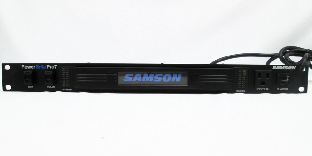 SAMSON POWER BRITE PRO7 Rack Mountable Power Conditioner & Rack Light