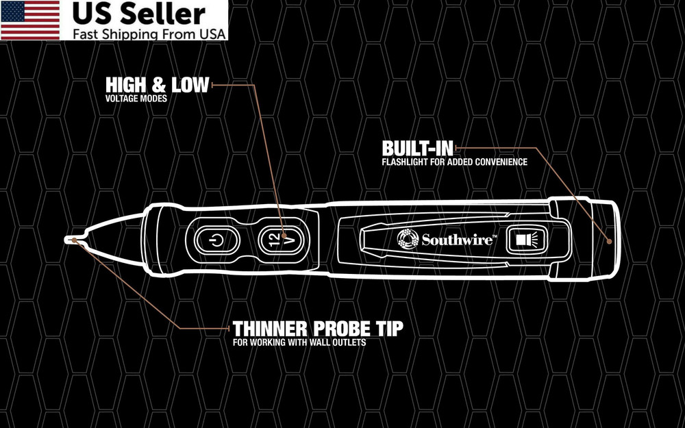 Southwire Tester NCVD Advanced Dual - Visual & Audible AC One Size, Multi