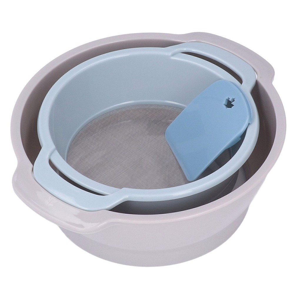 4Pcs Pollen Sieve Set Stackable Design Save Space Lightweight Trimming Tray