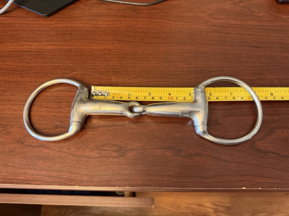 Herm Sprenger Eggbutt Ring Snaffle Bit - 5”