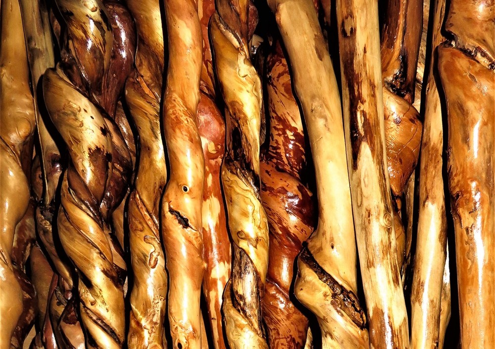 Vine Curled Walking Sticks (Ebay)