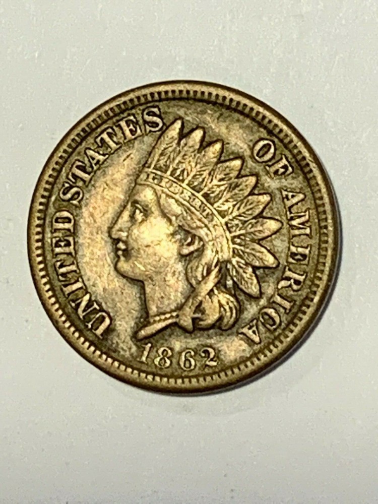 1862 1C Indian Head Cent