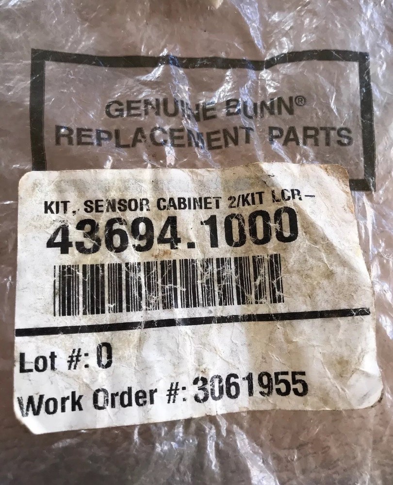 Bunn 43694.1000 Kit, Sensor Cabinet 2/Kit Lcr-
