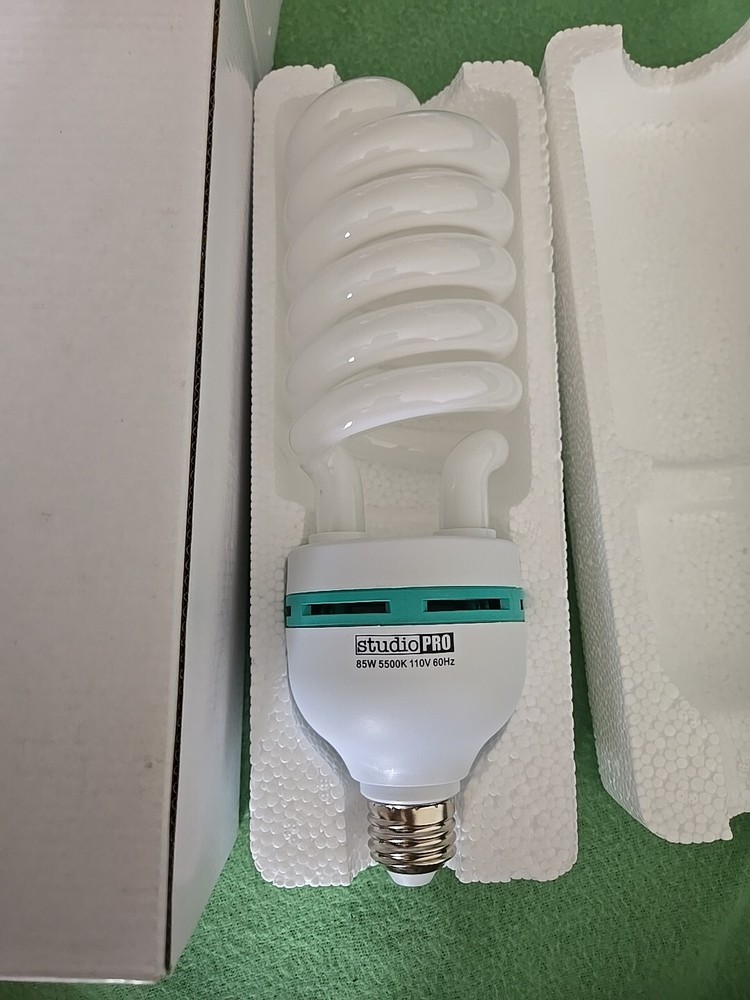 110V 85W 5500K E27 Studio PRO Light Bulb CFL 60Hz