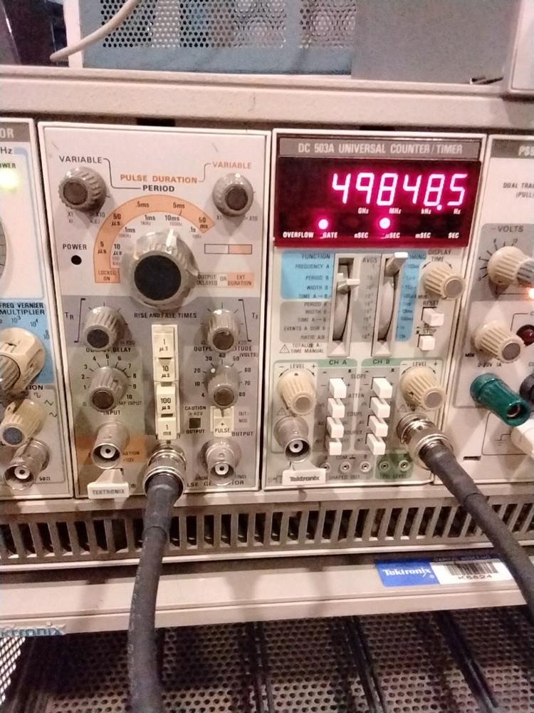 Tektronix PG505 Pulse Generator Module #1