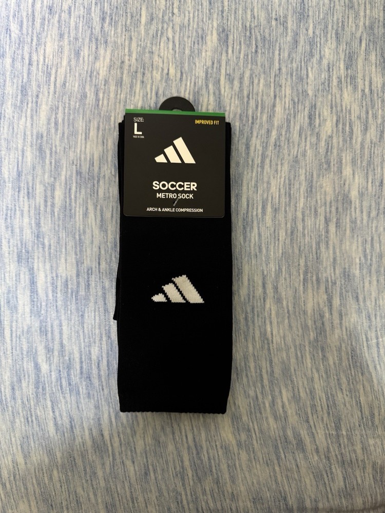 Black Adidas Soccer Socks