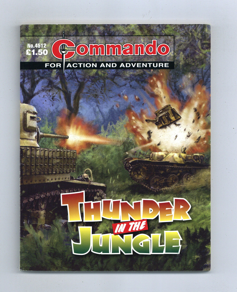 Commando for Action and Adventure #4512 VF+ 8.5 2012