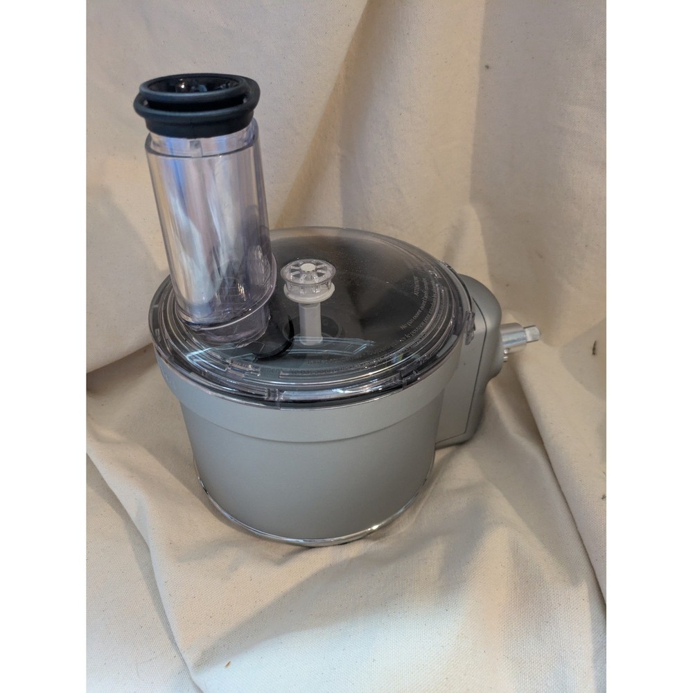 KitchenAid Food Processor Attachment with Dicing Kit KSM2FPA Silver Stand Mixer