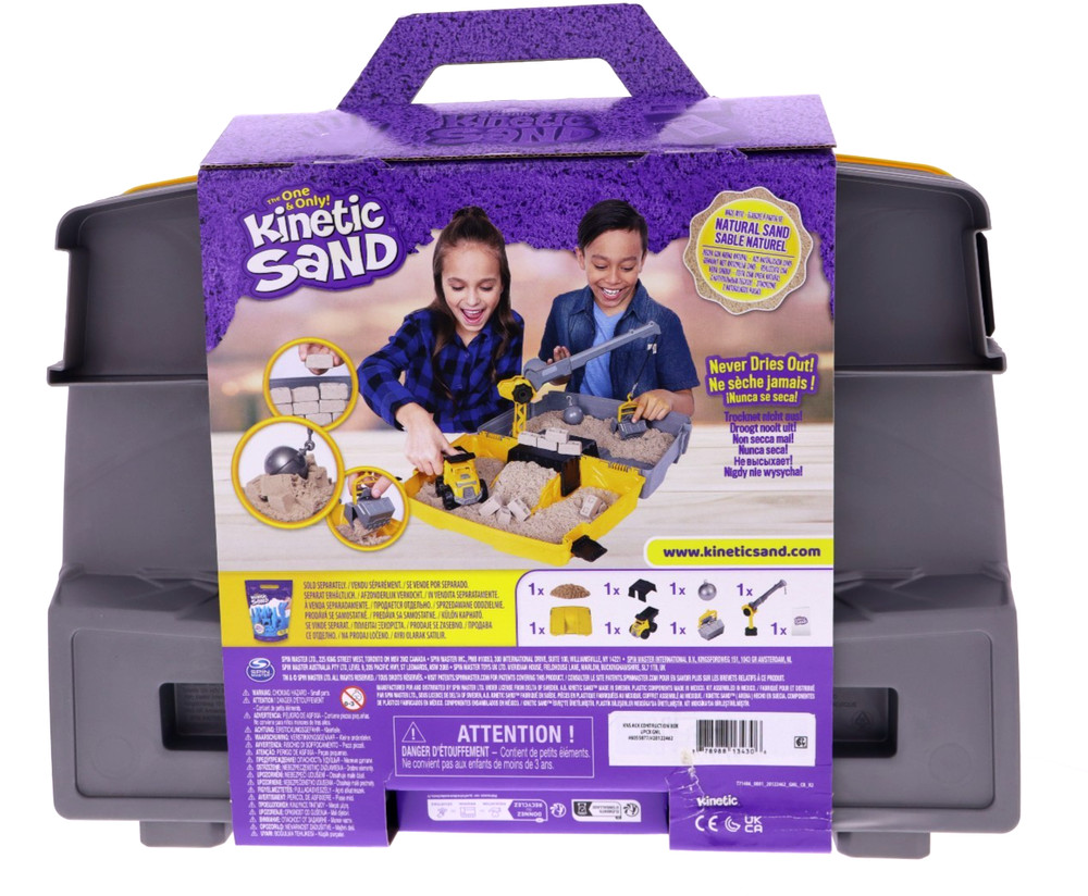 Kinetic Sand Construction Site Kit