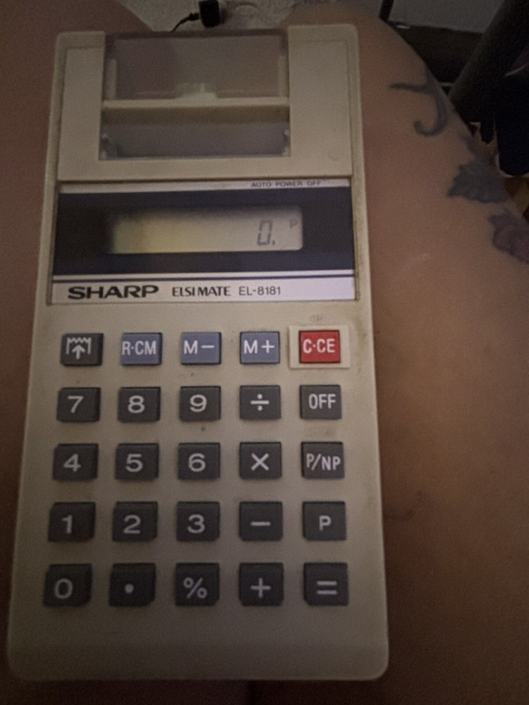Casio HR- 8TM & Sharp Elsi Mate EL-8181 Both Work Great