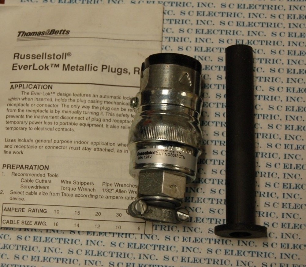 Thomas & Betts 8683CTN Ever-Lok Connector