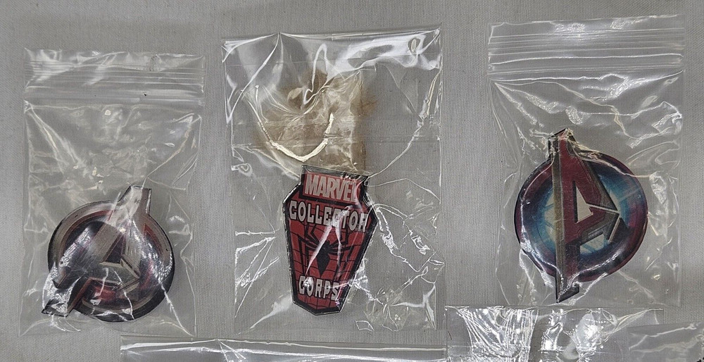 Spider Man Collectors Corps Pins Lot Marvel