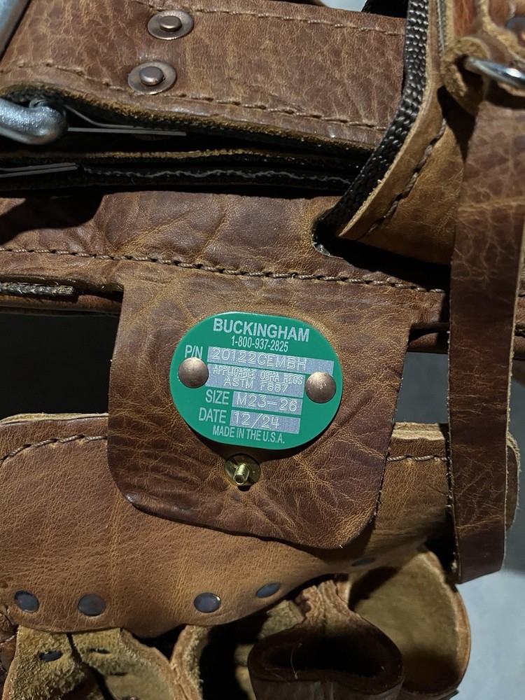 Buckingham BUCK Squeeze Lineman Tool Fall Restriction Kit. Read Description