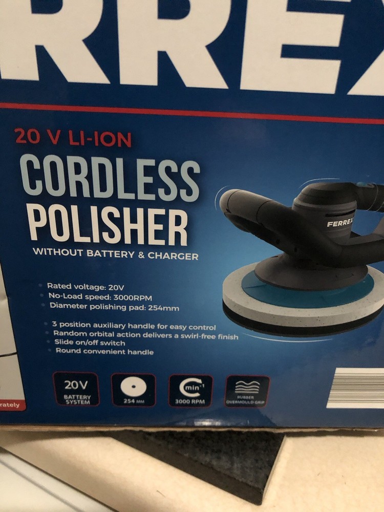 Cordless Polisher & Battery