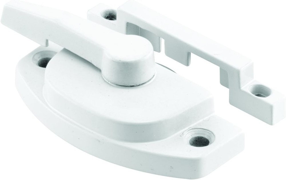 Single Pack White Vinyl Window Lock - Ideal for Enhanced Security & Sealing