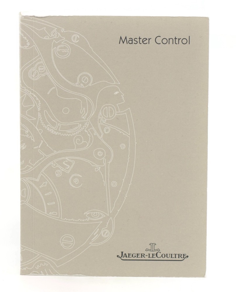 Jaeger LeCoultre Master Control Booklet Manual