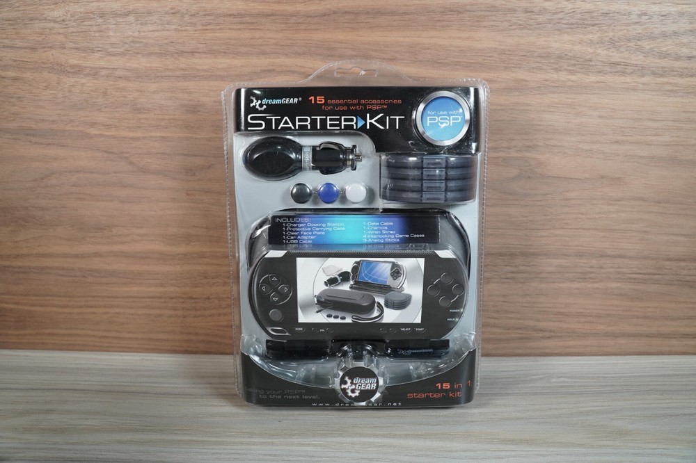 Dream Gear 15 Piece PSP Essential Accessories Starter KIT