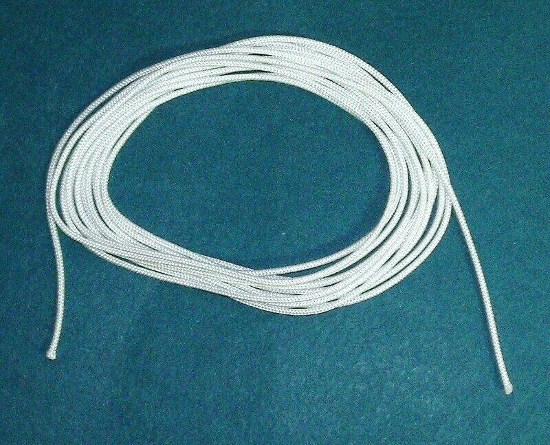 10 yards 1.8mm lift cord white