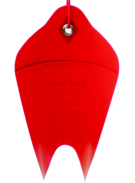 Ski Boot Horn - Makes putting on ski boots easier!
