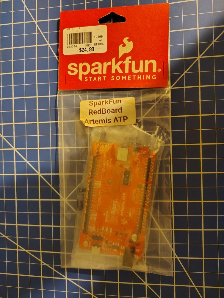 New SparkFun RedBoard Artemis ATP