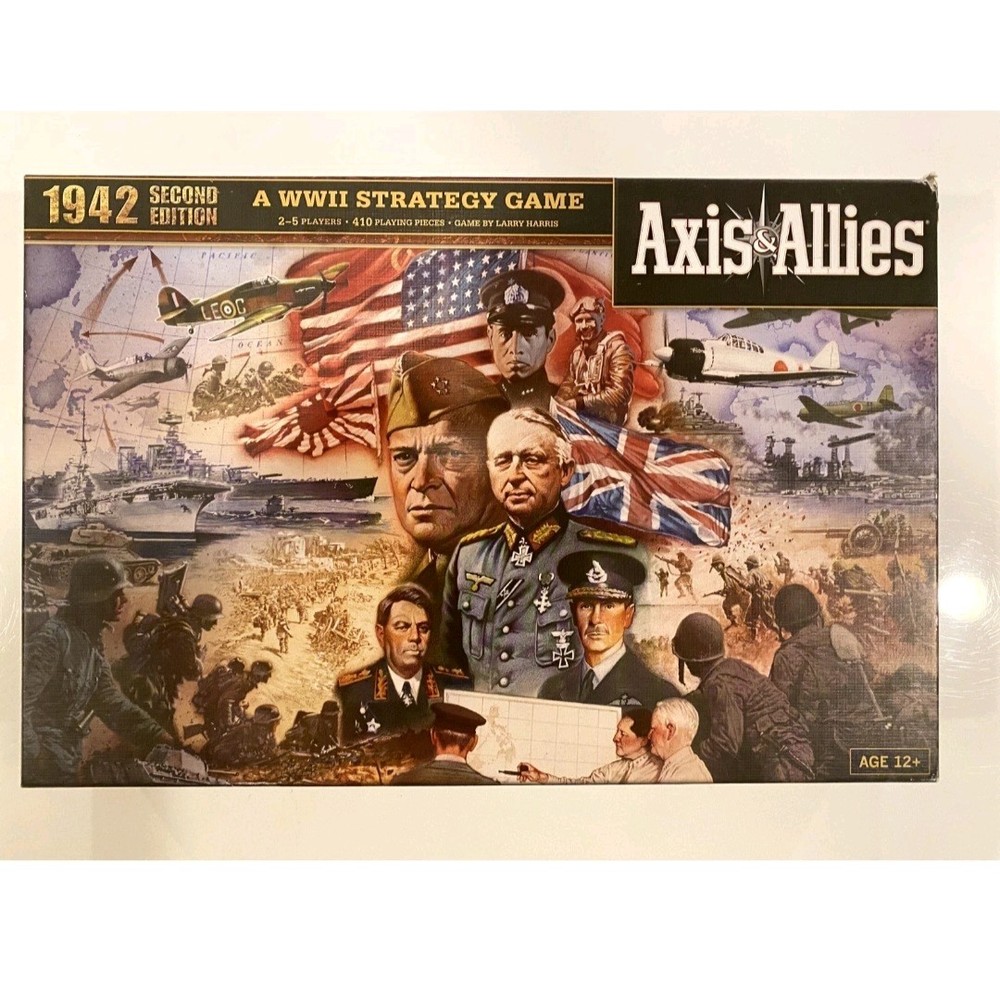 AXIS & ALLIES 1942 Second Edition Board Game Replacement Rulebook 2012